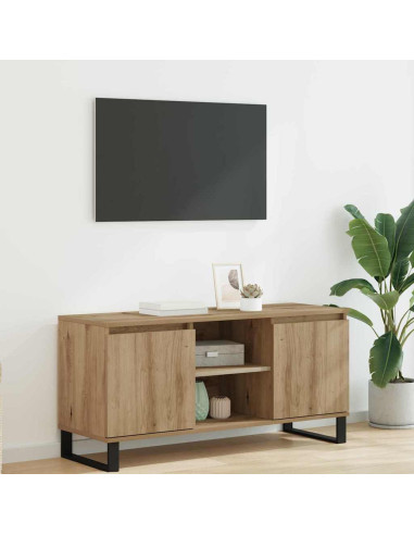 Mobile TV Rovere artigianale 104 x 35 x 50 cm Legno multistrato