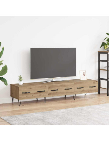 Mobile TV rovere artigianale 150 x 36 x 30 cm Legno multistrato