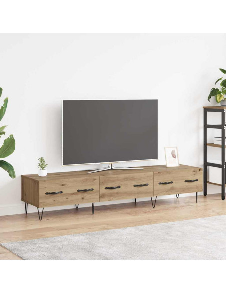 Mobile TV rovere artigianale 150 x 36 x 30 cm Legno multistrato