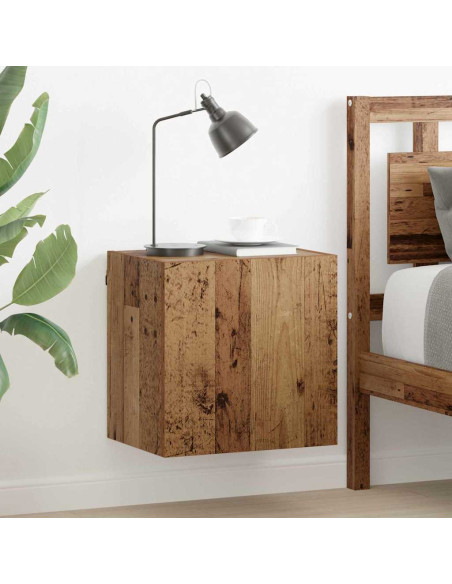 Mobile TV da parete Legno vecchio 40,5x30x40cm