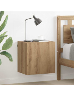 Mobiletti TV da Parete 2 pcs Rovere artigianale 40,5x30x40cm