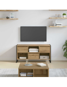 Mobile TV con cassetto Rovere Artigianale 100 x 36 x 49,5 cm