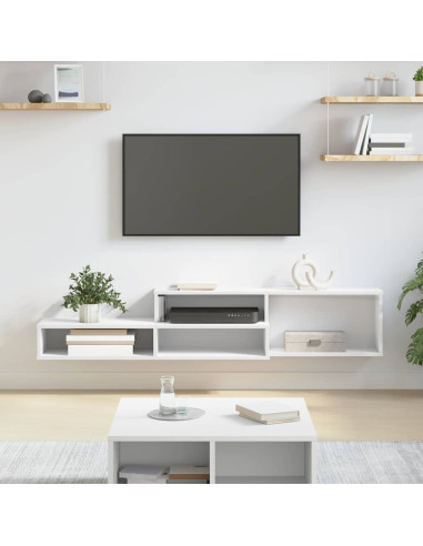 SupportoperTVaparete 150x25x28,5cm Legno multistrato