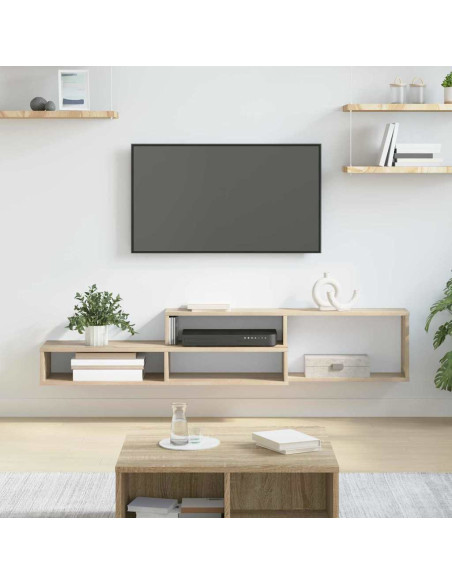 SupportoperTVaparete 150x25x28,5cm Legno multistrato