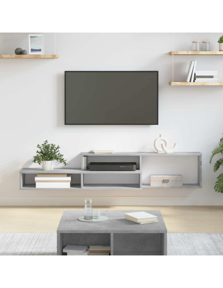 SupportoperTVaparete 150x25x28,5cm Legno multistrato