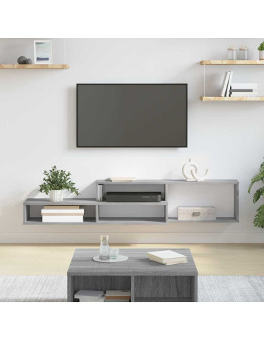 SupportoperTVaparete 150x25x28,5cm Legno multistrato