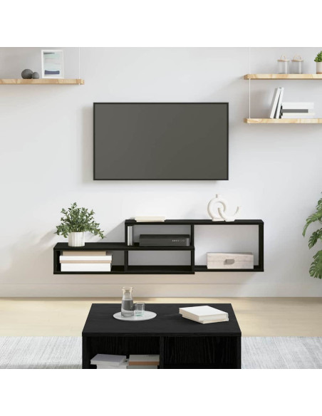 SupportoperTVaparete 120x25x28,5cm Legno multistrato