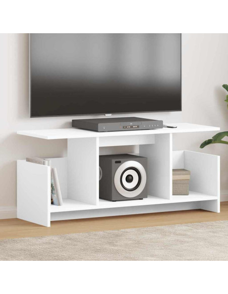 Supporto TV Bianco 102 x 35 x 45 cm Legno multistrato