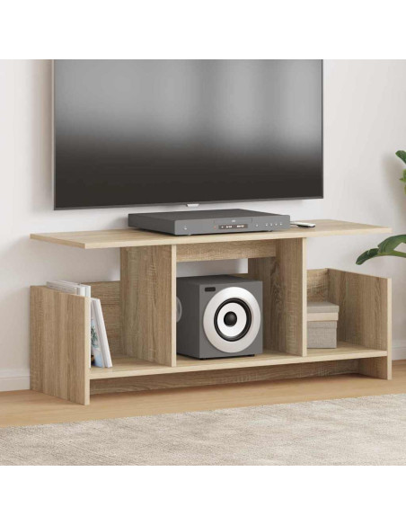 Supporto TV Rovere Sonoma 102 x 35 x 45 cm Legno multistrato