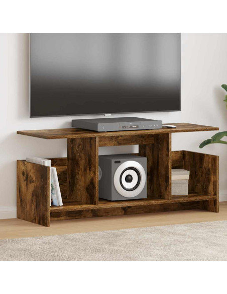 Supporto TV Rovere fumé 102 x 35 x 45 cm Legno multistrato
