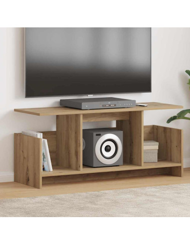 Supporto TV Rovere artigianale 102 x 35 x 45 cm