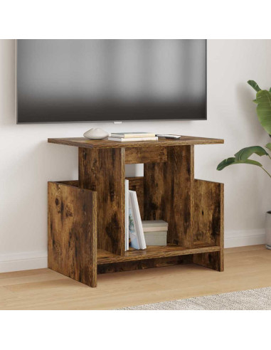 Supporto TV Rovere fumé 50 x 35 x 45 cm Legno multistrato