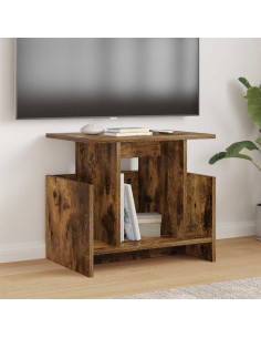 Supporto TV 2 pcs Rovere fumé 50 x 35 x 45 cm Legno multistrato