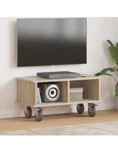 Supporto TV Rovere Sonoma 68,5 x 35 x 35 cm Legno multistrato
