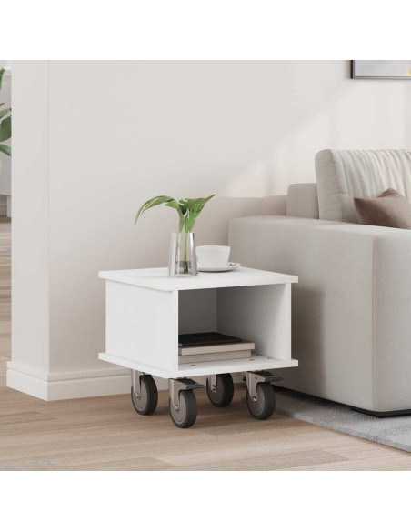 Supporto TV Bianco 37 x 35 x 35 cm Legno multistrato