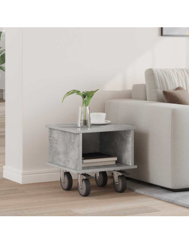 Supporto TV Grigio cemento 37 x 35 x 35 cm Legno multistrato