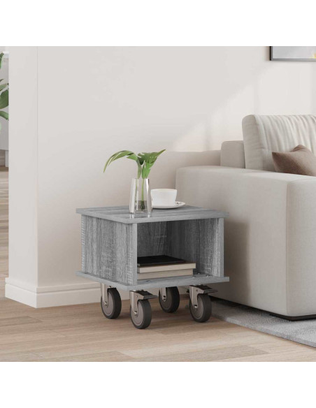 Supporto TV Grigio Sonoma 37 x 35 x 35 cm Legno multistrato