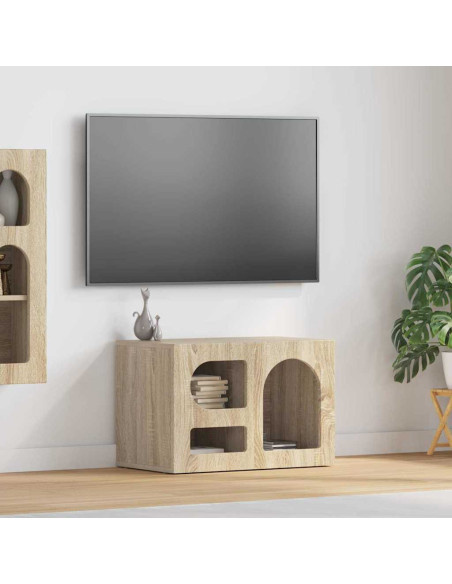 Mobile TV Rovere Sonoma 60 x 35 x 40 cm Legno multistrato