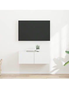 Mobile TV da parete 2 pcs Bianco 60 x 31 x 29.5 cm