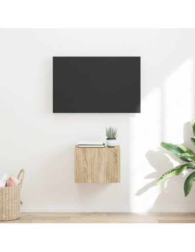 Mobile TV da parete Sonoma 60 x 31 x 29.5 cm Legno multistrato