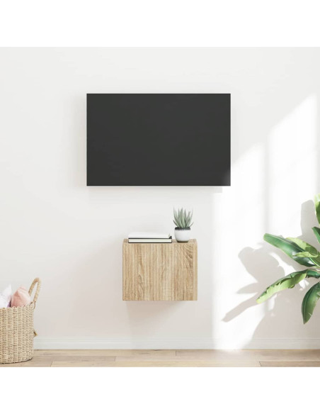 Mobile TV da parete Sonoma 60 x 31 x 29.5 cm Legno multistrato