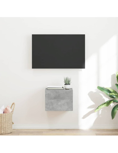 Mobile TV da parete Calcestruzzo 60 x 31 x 29.5 cm