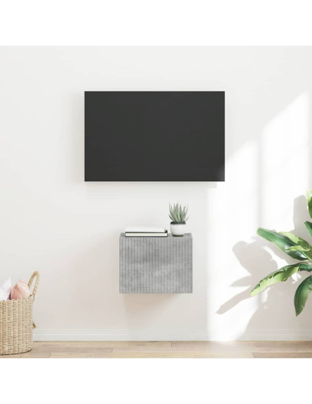 Mobile TV da parete Calcestruzzo 60 x 31 x 29.5 cm