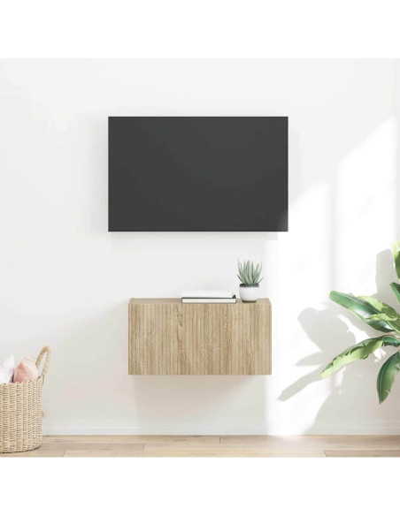 Mobile TV da parete Sonoma 60 x 31 x 29.5 cm Legno multistrato