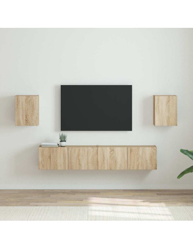 Mobile TV da parete 2 pcs Sonoma 30 x 31 x 40 cm