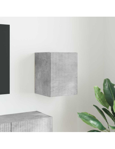 Mobile TV da parete Calcestruzzo 30 x 31 x 40 cm