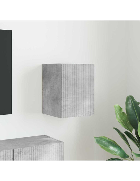 Mobile TV da parete Calcestruzzo 30 x 31 x 40 cm