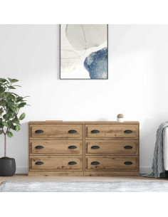 Sideboards 2 pcs Rovere artigianale 70 x 35,5 x 67,5 cm