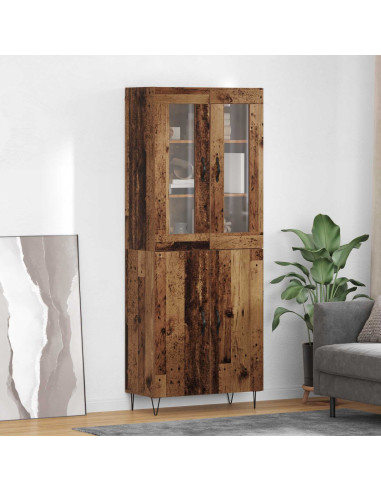 Credenza Legno vecchio 69,5 x 34 x 180 cm Legno multistrato