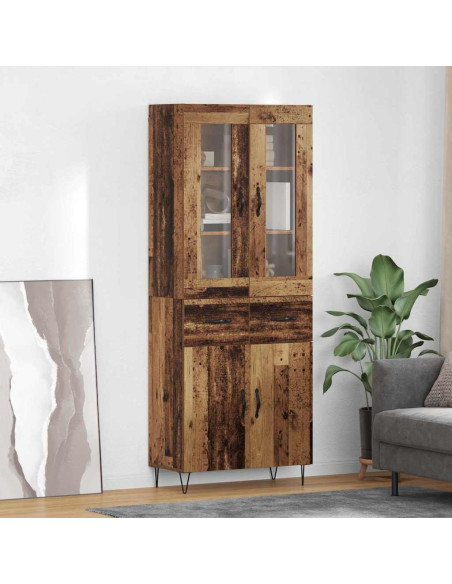 Credenza Legno vecchio 69,5 x 34 x 90 cm Legno multistrato