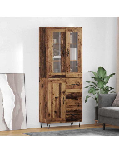 Credenza Legno vecchio 69,5 x 34 x 90 cm Legno multistrato