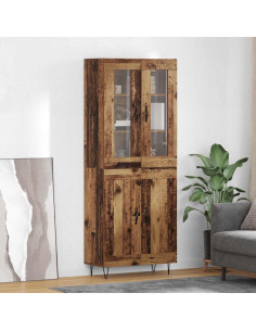 Credenza Legno vecchio 69,5 x 34 x 90 cm Legno multistrato