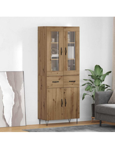 Credenza Rovere artigianale 69,5 x 34 x 90 cm Legno multistrato