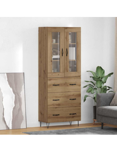 Credenza Rovere artigianale 69,5 x 34 x 90 cm Legno multistrato