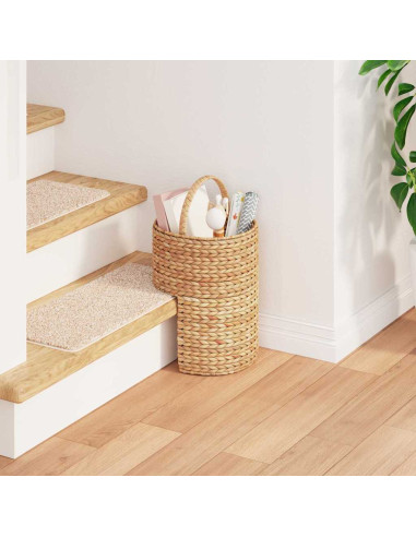 Cestino della scala Naturale 28 x 26 x 47 cm Giacinto d'acqua