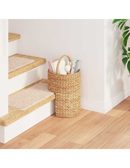 Cestino della scala Naturale 28 x 26 x 47 cm Giacinto d'acqua