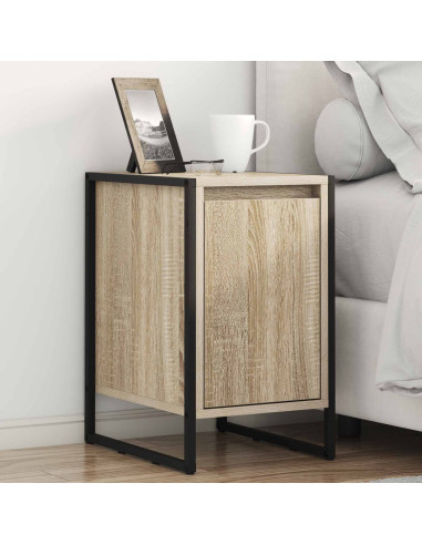 Comodino Sonoma 39,5 x 30 x 50 cm Legno multistrato