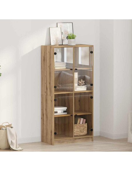 Credenza Rovere artigianale 68 x 37 x 142 cm Legno multistrato