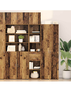 Credenza Legno vecchio 40 x 42,5 x 185 cm Legno multistrato