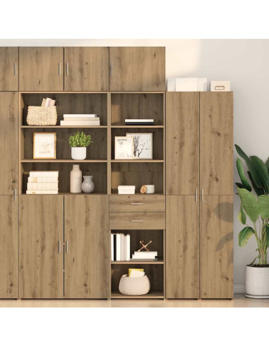 Credenza con cassetto Rovere artigianale 50 x 42,5 x 185 cm