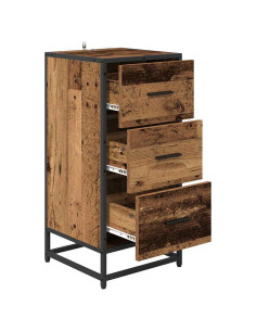 Credenza Legno vecchio 35.5 x 35 x 76 cm