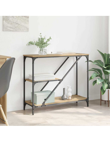 Tavolo consolle Rovere artigianale 88,5 x 30 x 75 cm