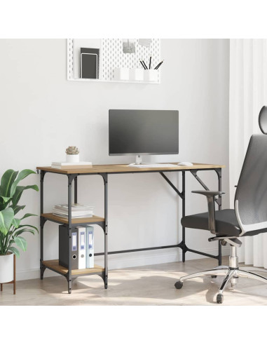 Scrivania Rovere artigianale 120 x 50 x 75 cm Legno multistrato