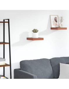 Scaffale da parete Rosso 23 x 23,5 x 4 cm Legno multistrato