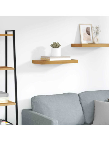 Scaffale da parete Marrone 50 x 23 x 4 cm Legno multistrato