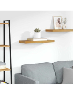 Scaffale da parete Marrone 50 x 23 x 4 cm Legno multistrato